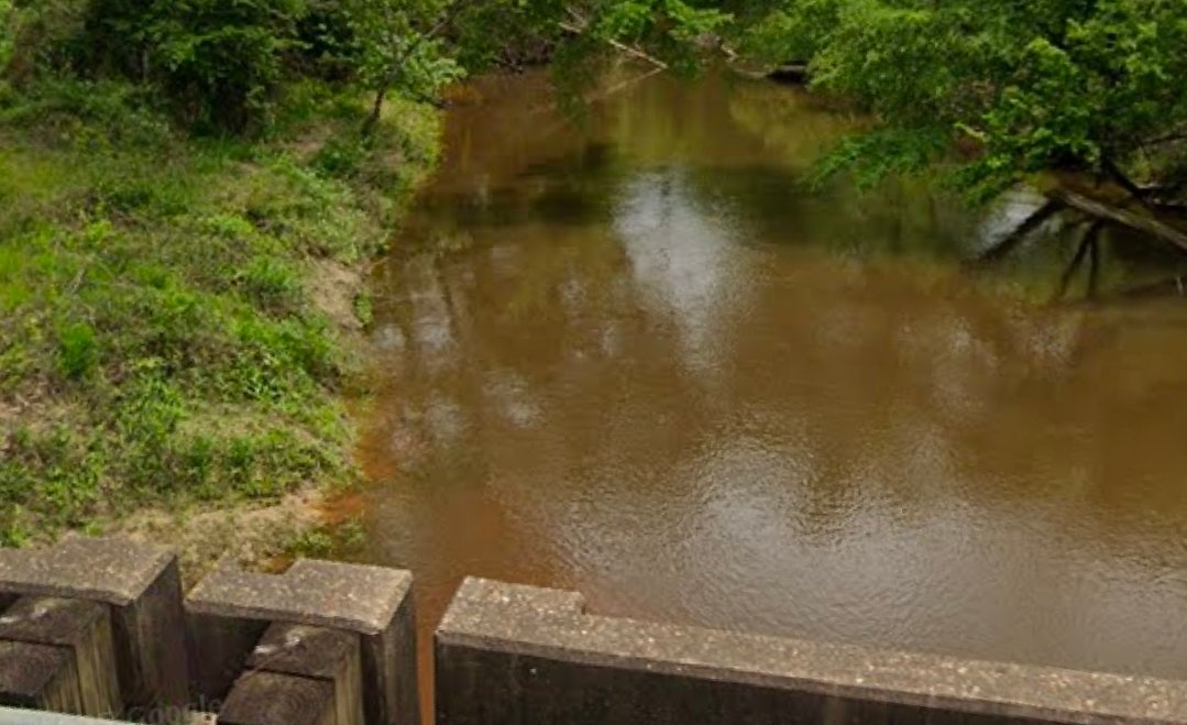 Bayou Rapides fishing water