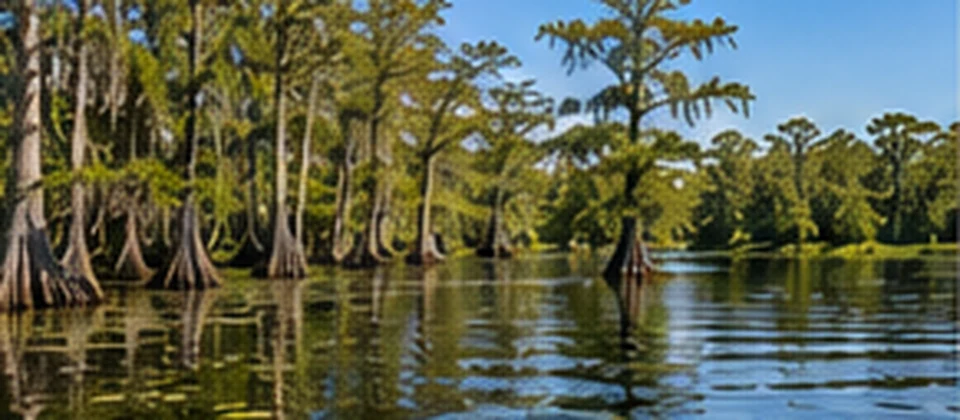 Lake Verret fishing water