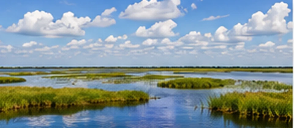 Terrebonne–Timbalier Basin fishing water